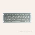 Braille Metalic Keyboard fir Informatiounskiosk